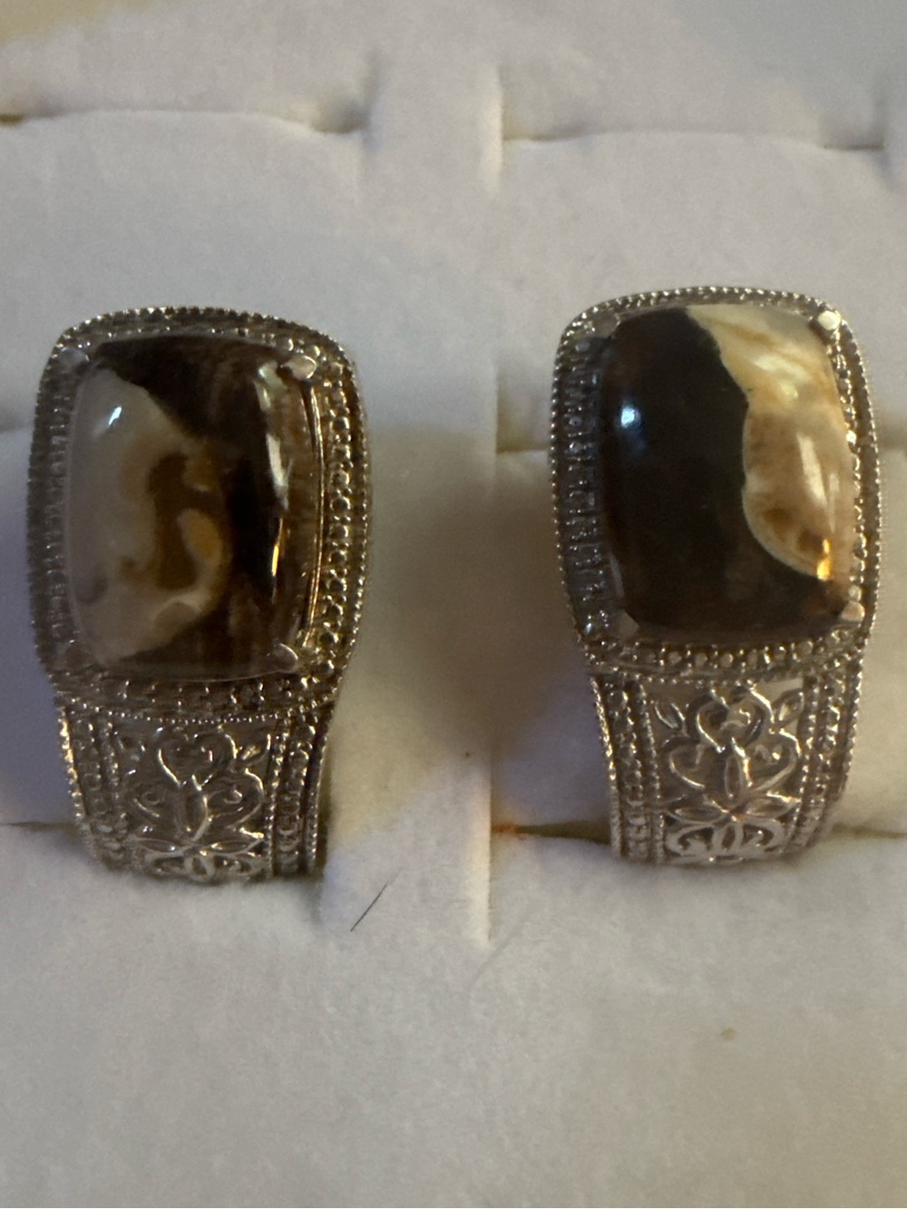Brazilian Smoky Quartz Sterling Silver Nickel Free- Women Jewelry